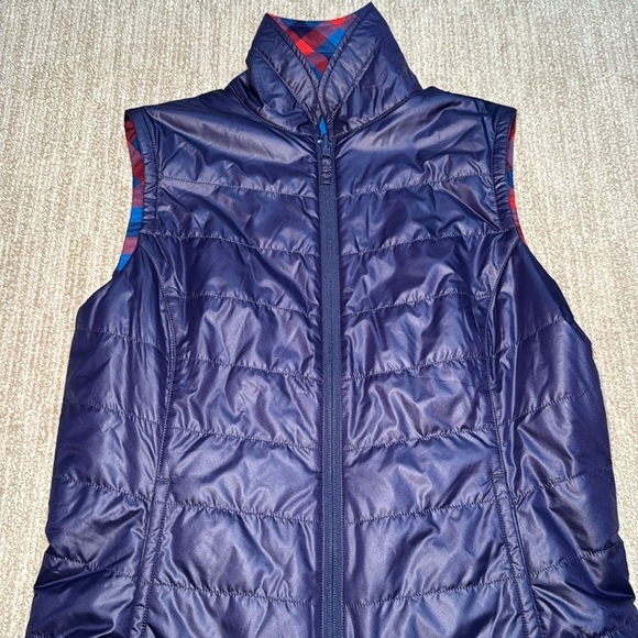 Helly Hansen Women's Size S Purple/Red/Blue Jotun Insulated Reversible Vest - Picture 2 of 13
